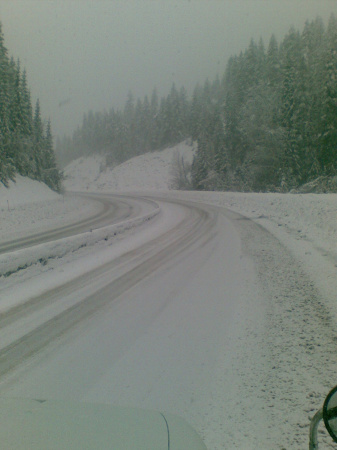 winter driving in our big-rig