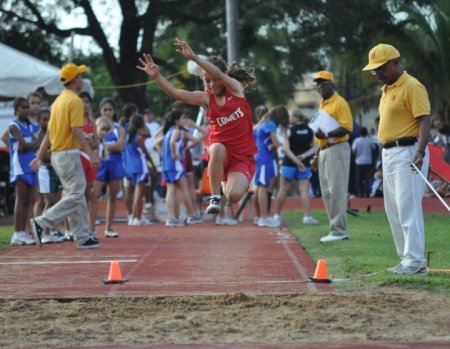 Middle School Champion - Broad Jump 12'6" - Mariana