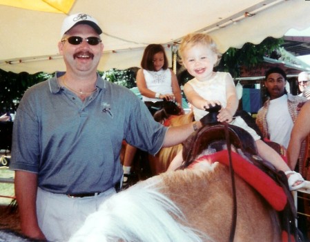 A pony ride for Lauren