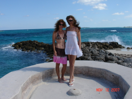 Tami and Megan - Paradise Island 2007