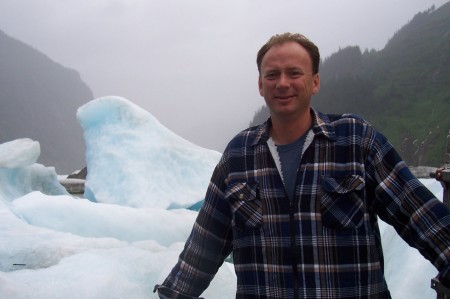 me and an iceberg