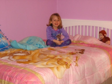 Gwen the princess in her room Dec.2007
