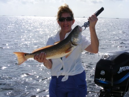 Patti's Lunker Red 27 in  7 lbs