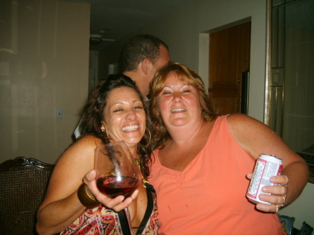 Tina and Trish at my 50th BD