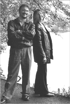 Connie and Me by a lake in N Ireland