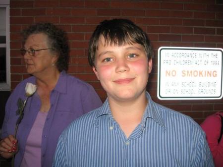 richard 8th grade grad