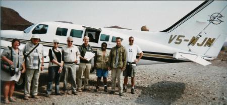 plane group- Namibia