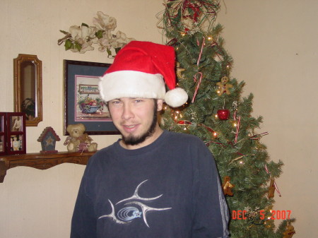 My Son, Phillip, Christmas 2007