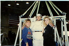 Teena, Astronaut Mark Lee, and me!!!