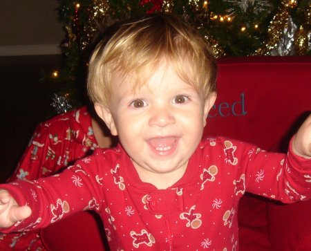 Our youngest- x-mas 2007