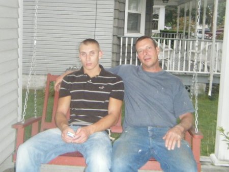 my son dave and husband paul summer 2010