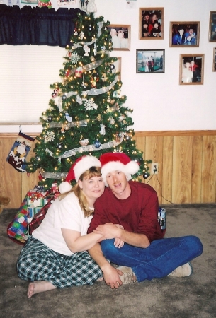 Tim & I Christmas 2004