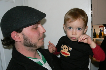 My son Nicky and my Grandson