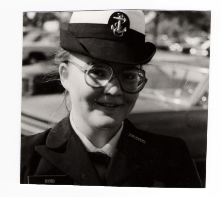 Jennifer in NJROTC outfit in high school