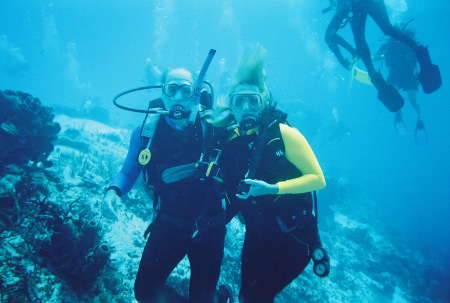 Diving with my Husband in the Bahamas