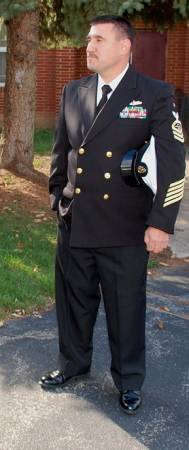 In Dress Uniform