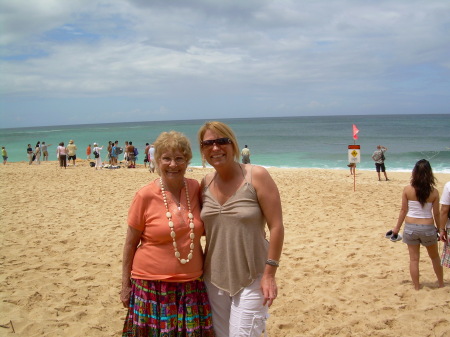 Me and mom in Hawaii