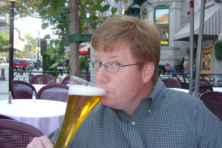 Beer in Quebec City, Quebec - 2006