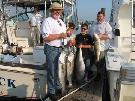 Tuna and Stripers off Cape Cod