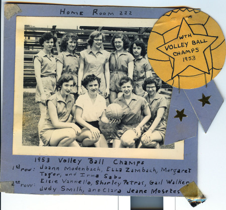 1953 Volleyball Champs WTH