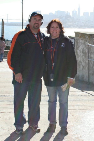 Me and my husband at Alcatraz Island '07