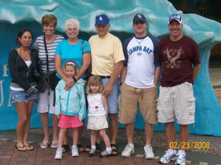 The Family on vacation in Florida