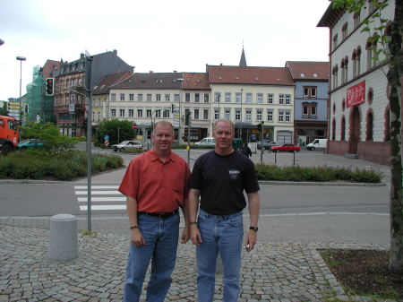with Dennis in Germany