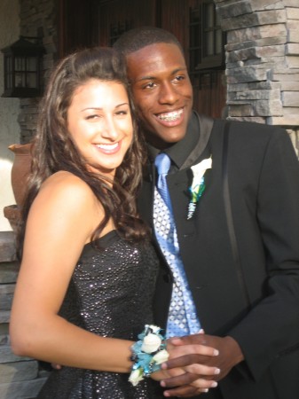 juliann at yet another prom with anthony hooks