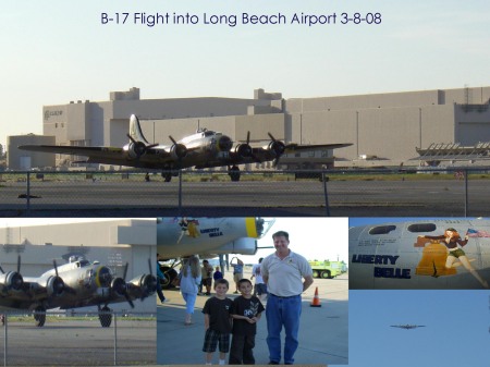 B-17 at  Long Beach Airport