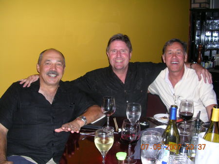 Three Musketeers in July 2007