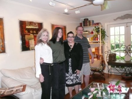Bret's Grammy, Bret, Bret's mom (Me) & Shahn