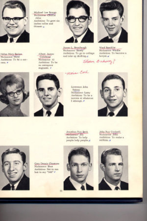 Pat Schaffer,Clark's album, Class of 1964