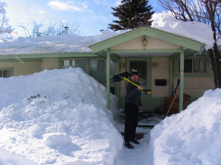 Gunnison CO.. some of the 40' feet of snow!