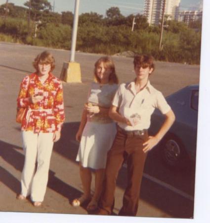 russ & ginger & beth in pr 1978