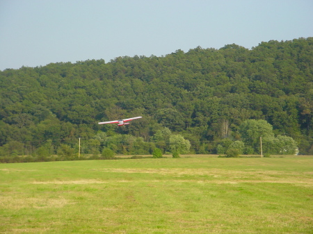 Flying from the farm