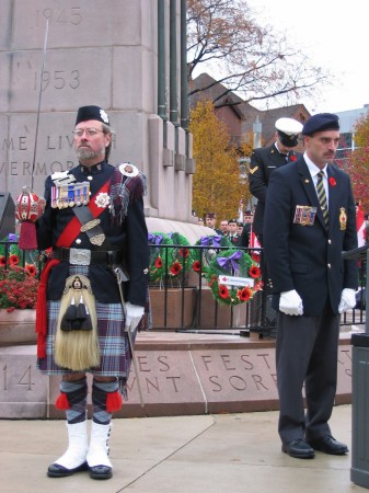 Remebrance Day 2007 Downtown Windsor