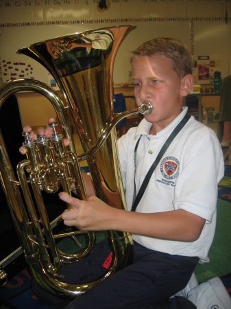 Alec the euphonium player