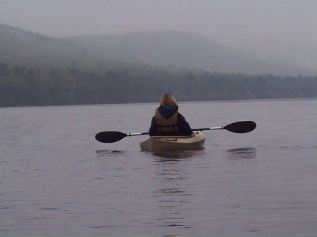 Cindy on Mauch Chunk Lake