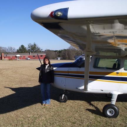 The smallest plane I have flown in!