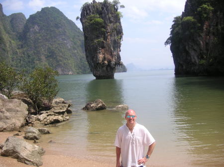"James Bond" Island in Thailand