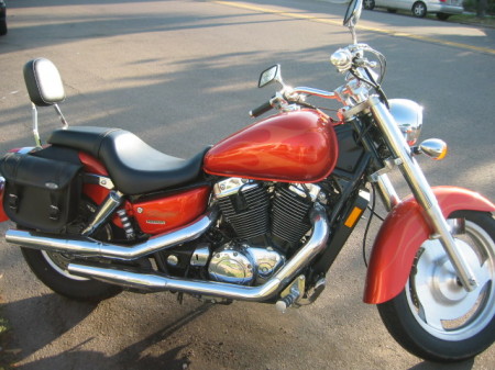 David's motorcycle