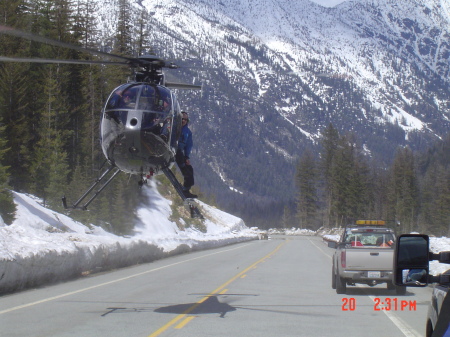 Helo Avalanche Control Washington Pass