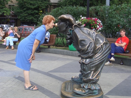 Clowning in Moscow 2007