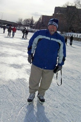 Skating on Rideau