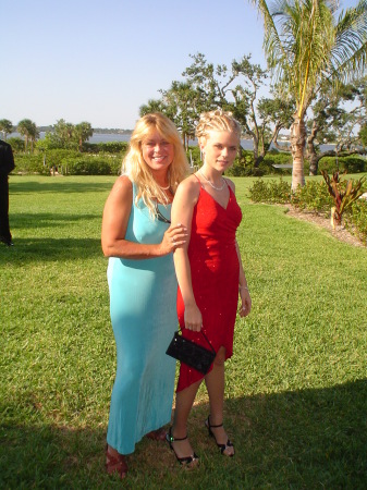 Me and Sarah before her Prom