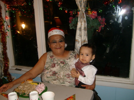 Grandma and great-grandson