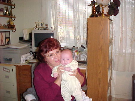 Me with my Great Grandson 2002
