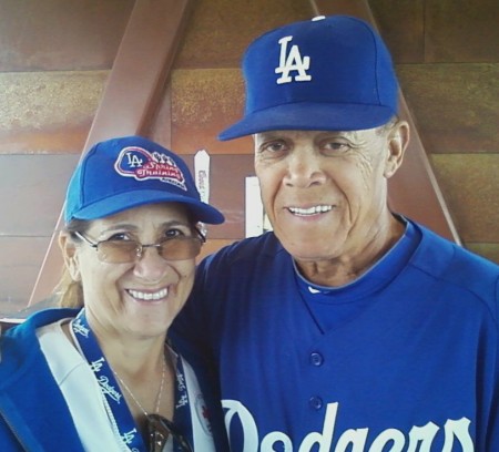 Maury Wills and me 2011