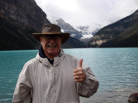 Dick at Lake Louise