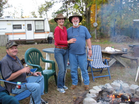 steve, tim & me-deer camp